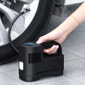 车载无线充气泵车用电动小型便携式汽车轮胎打气泵多功能车家两用
