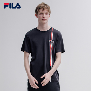 FILA 斐乐官方 男子短袖T恤 2019夏季新品运动休闲L