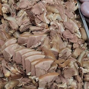 贵州黔北麻羊切片熟羊肉净肉2斤装申通包邮真空包装贵州习水特产