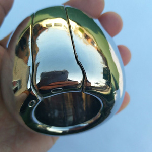 新品304不锈钢圆球形阴囊吊坠环情趣另类玩具拉长坠蛋器百夫长