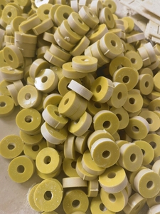 垫片绝缘环氧树脂玻纤板加工黄色高温胶木圈3240件可定制生产厂家