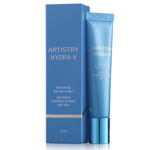 国产安利雅姿水润保湿眼霜15ml 保湿配方轻盈不油腻啫喱眼霜正品