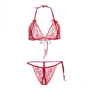 性感睡衣开档三点式