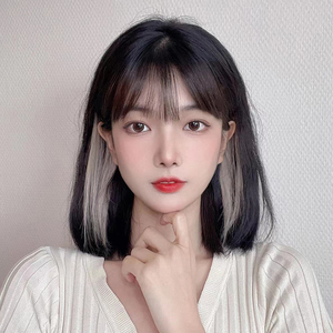 网红发型女短发圆脸