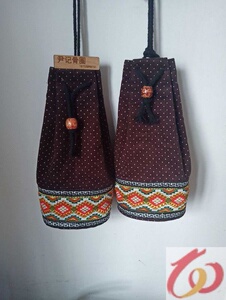 鹌鹑袋子圈布摔h实木不怕内衬子纯手工便携硬超硬鹌鹑笼布袋编制