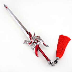 周边大号武器模i型周边李白凤求凰剑学生玩具皮肤cos金属兵器