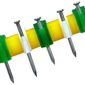 钢钉卡地暖管卡子地p热管卡钉电线网线卡扣线管卡20管固定器