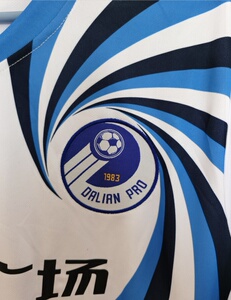 大连人队服e客场2021球衣球员版主场中超成人儿童短袖足球服一方l