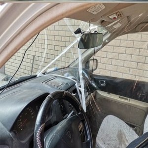 护板塑料罩加装挡板主驾驶出租车车内g滴滴汽车隔离膜防唾沫防护