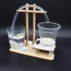 diy饮水机 科j技小制作小发明 学生手工拼装 儿童创意废物利用玩