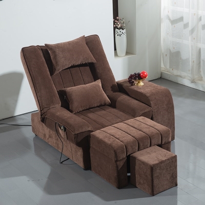 足疗沙发足浴床电动美甲椅子可躺椅按摩洗脚泡脚沐u足一体带洗脚