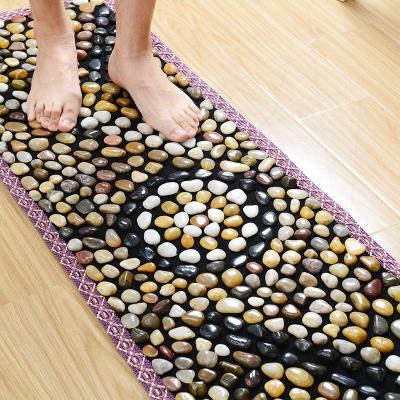 000人付款淘宝踩脚石足底保健鹅卵石足部按摩垫脚垫家用石头子石子