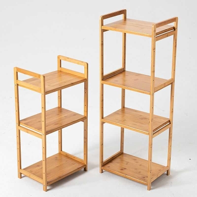 竹制家具置物架厨房