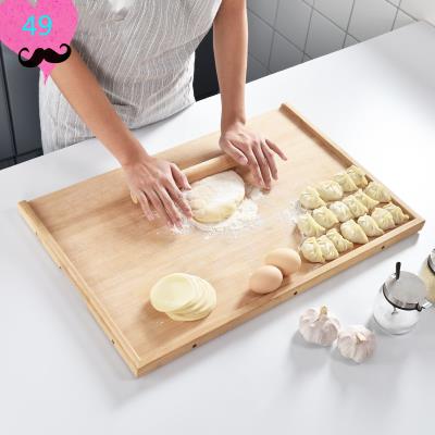 做包子馒头板案板木搓面粉案板家用面垫面食制作工具 案板长方形