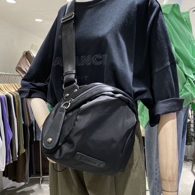 mujia幕茄 2020年新款复古尼龙单肩包百搭休闲斜挎包女通勤手提包