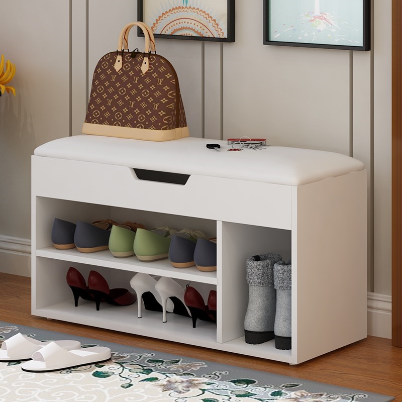 门厅收纳鞋柜登架换鞋凳