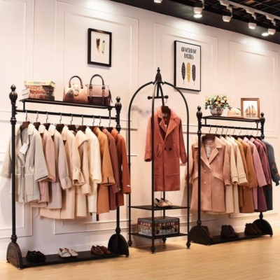 服装店摆衣服柜