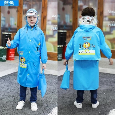 xxxxl飞沫款年级外套儿童折叠防幼儿园连体男童雨衣36女岁五雨披