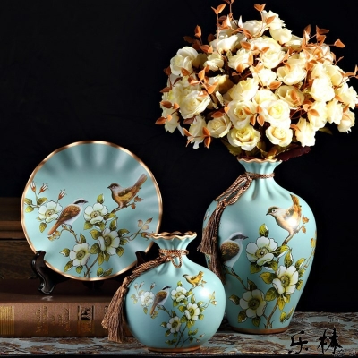 展示柜茶几古典中式装饰品花瓶摆件制作摆饰品客厅室内隔断柜婚房