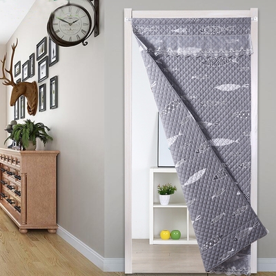 入户大门门帘挡风