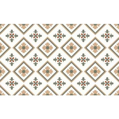 厨房地砖贴纸自粘防滑卫生间防水阳台地面瓷砖花片拼花墙贴小清新