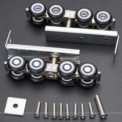 浴室轮滑小吊轮玻璃推拉门滑轮滚轮老式重型吊装门轨道轮吊轨耐磨