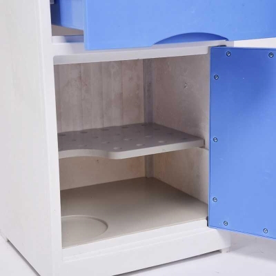 床头柜塑料床头架病房病人储物柜用诊所病房床旁柜养老院塑料床头