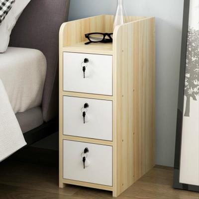 床头柜窄长型小号长条床边柜摆件摆放中式尺寸超窄柜子带锁分层