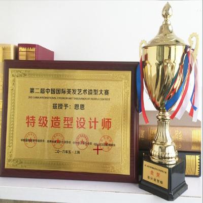 美容美发比赛奖杯