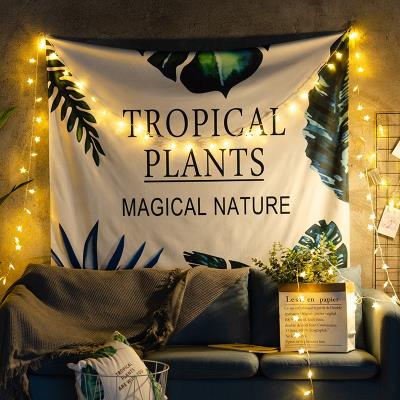 250人付款天猫北欧风格挂毯装饰画客厅墙上挂布文艺墙布背景布卧室