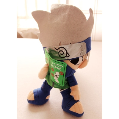 日本购ll火影忍者漩涡鸣人卡卡西我爱罗毛绒玩具公仔儿童男孩礼物