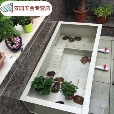 龟池阳台大型特大繁殖家用乌龟养殖箱龟池养殖箱家用大型箱龟