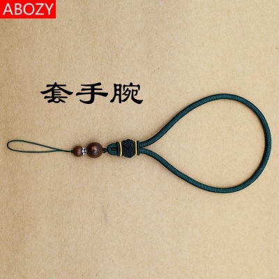 失手绳弹弓手把件挂绳短款挂件链子绳高档细款手腕绳文玩把件绳