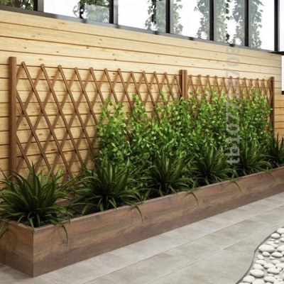 阳台绿叶护栏扎栏篱笆过道爬架农家乐商铺仿真藤店面咖啡馆0人付款17.