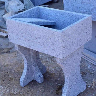 整石阳台池阳台池搓板带洗衣仿大理石水磨石水泥户外洗水槽池室外