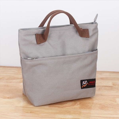 女士布包包休闲帆布女手提包小方包手拿拎包简约百搭个性小包潮包