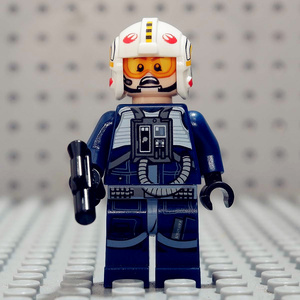 lego 乐高 星球大战人仔 sw801 sw0801y-wing飞行员 75216独占re