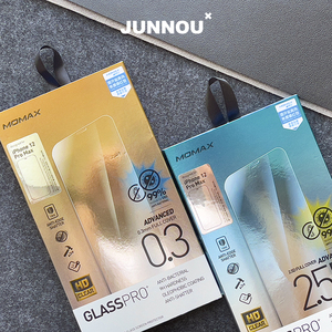 junnuo| momax摩米士 iphone12系列全屏抗菌弧形钢化膜