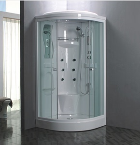 整体淋浴房浴室卫生间弧扇形多功能音乐淋浴房钢化玻璃蒸汽淋浴房
