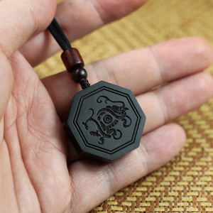 缺水补水属水挂件补水玄武水泽节吊坠车黑檀紫光檀钥匙扣喜水牌子