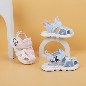 巴拉巴拉韩版男童学步鞋凉鞋软底女宝宝婴幼儿童鞋1-3岁室内鞋网
