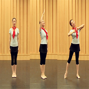 中国舞蹈家协会四版考级八级红领巾飘起来舞蹈道具少先队员红领巾