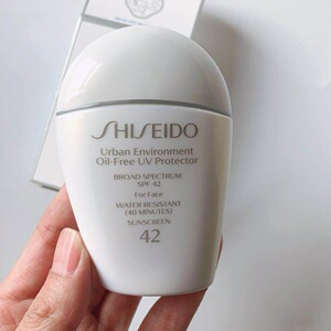 000人付款淘宝包邮美版资生堂shiseido白胖子防晒霜30/50ml新艳阳无油
