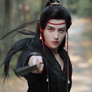 嫙笄原创设计手工古风额饰束发冠男女汉服发饰头饰配饰发簪沉息