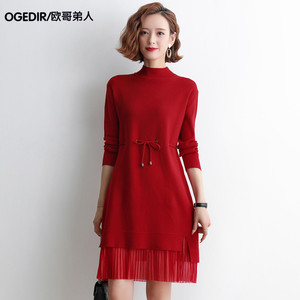 哥弟女装连衣裙收腰