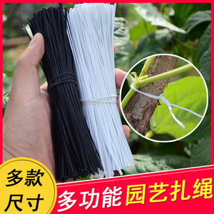 扎丝电镀锌铁包塑铁丝葡萄绑丝0.55mm塑料电源线扎带捆扎绳