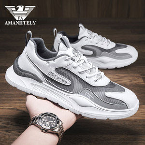 fa意大利阿玛尼阿甘男鞋夏季透气内增高潮鞋支撑足弓扁平足专用鞋