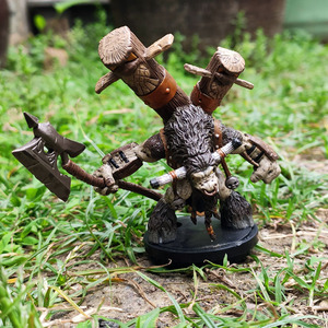 部落牛头人酋长魔兽世界正版散货战棋公仔玩具模型摆件送人物卡