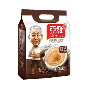 805人付款淘宝马来西亚进口亚发特浓白咖啡18条三合一速溶咖啡阿发720