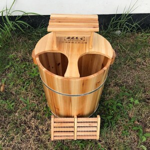 藏奥堂泡脚木桶